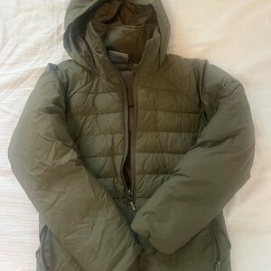 Columbia Girls Forest Green Puffer Jacket